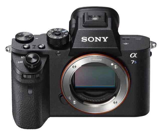 Bild av Sony A7s spegellösa kamera optimerad för videoinspelning